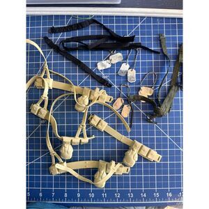 GI JOE vintage 12” figure belt tool harness accessory bundle 208  20278
